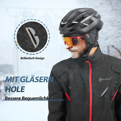 ROCKBROS Winter Fahrrad Mütze Winddicht Helmmütze mit Brillenlöcher - Fahrrad Mütze ROCKBROS - EU - NooMii