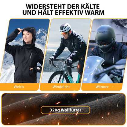 ROCKBROS Winter Fahrradjacke Winddicht – Mit TPU - Touchscreen - Bedienung - Fahrradjacke ROCKBROS - EU - NooMii