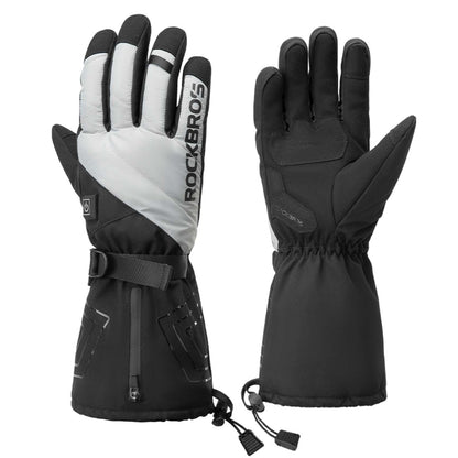 ROCKBROS Winter Handschuhe Beheizbare Fahrradhandschuhe mit Batterie M - XL - Fahrradhandschuhe ROCKBROS - EU - NooMii
