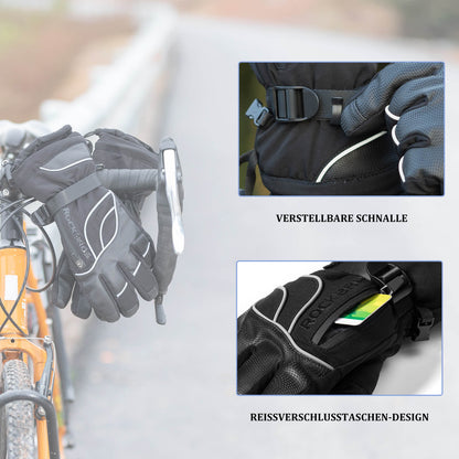 ROCKBROS Winter Handschuhe Warm Skihandschuhe Winddicht - 20℃ M - XL - Fahrradhandschuhe ROCKBROS - EU - NooMii