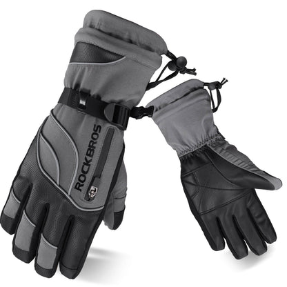 ROCKBROS Winter Handschuhe Warm Skihandschuhe Winddicht - 20℃ M - XL - Fahrradhandschuhe ROCKBROS - EU - NooMii