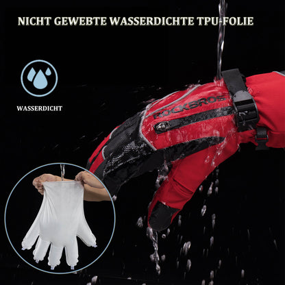 ROCKBROS Winter Handschuhe Warm Skihandschuhe Winddicht - 20℃ M - XL - Fahrradhandschuhe ROCKBROS - EU - NooMii