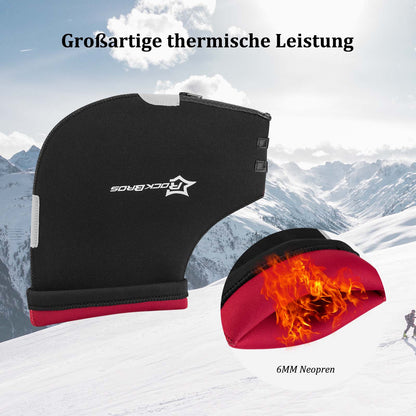 ROCKBROS Winter Lenkerstulpen Winddicht Handschuhe Schwarz - Lenkerstulpe ROCKBROS - EU - NooMii