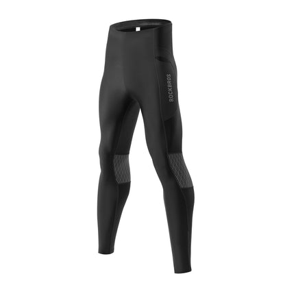 ROCKBROS Winter Thermo - Fahrradhose Fleece - Kompressions - Leggings 3 Taschen - Fahrradhose ROCKBROS - EU - NooMii