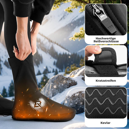 ROCKBROS Winter Warm Überschuhe Wasserabweisend Schuhüberzieher - Fahrrad Überschuhe ROCKBROS - EU - NooMii