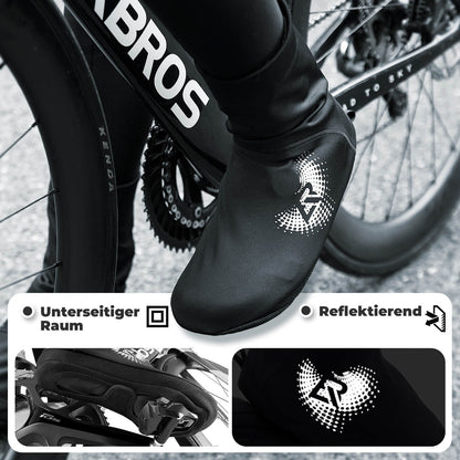 ROCKBROS Winter Warm Überschuhe Wasserabweisend Schuhüberzieher - Fahrrad Überschuhe ROCKBROS - EU - NooMii