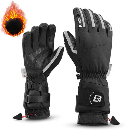 ROCKBROS Winterhandschuhe Fahrradhandschuhe Herren Winddicht M - 2XL - Fahrradhandschuhe ROCKBROS - EU - NooMii