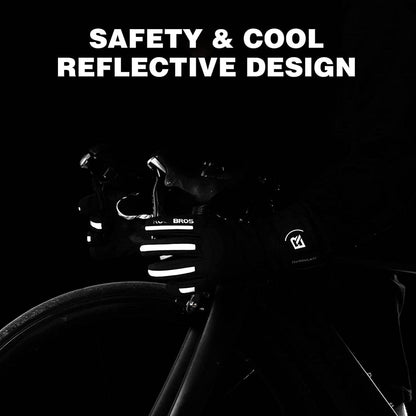 ROCKBROS Winterhandschuhe Fahrradhandschuhe Herren Winddicht M - 2XL - Fahrradhandschuhe ROCKBROS - EU - NooMii