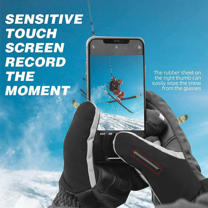 ROCKBROS Winterhandschuhe Fahrradhandschuhe Herren Winddicht M - 2XL - Fahrradhandschuhe ROCKBROS - EU - NooMii