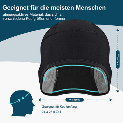 ROCKBROS Wintermütze Warm Strickmütze für Radfahren & Skifahren Schwarz - Fahrrad Mütze ROCKBROS - EU - NooMii
