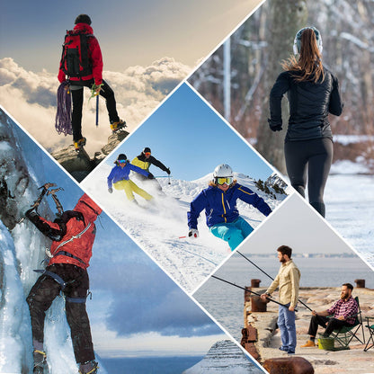 ROCKBROS Wintermütze Warm Strickmütze für Radfahren & Skifahren Schwarz - Fahrrad Mütze ROCKBROS - EU - NooMii