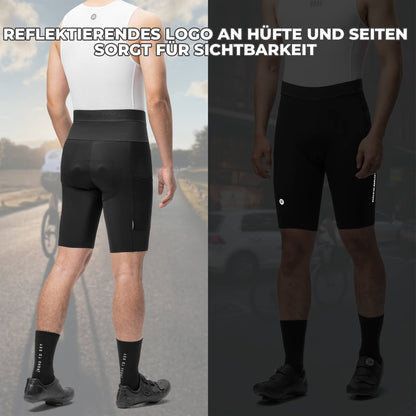 Schnelltrocknende Kurz Fahrradhose Gepolstert Herren Sommer - Fahrradhose ROCKBROS - EU - NooMii