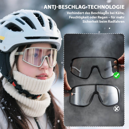 Selbsttönende Sonnenbrille Ultraleicht UV400 Schutz Grün - Fahrradbrille ROCKBROS - EU - NooMii