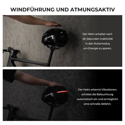 Smart Fahrradhelm mit Licht - Fahrradhelme ROCKBROS - EU - NooMii