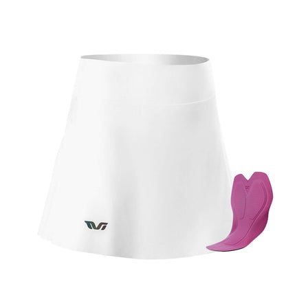 TVI Damen 2 in 1 Fahrradrock Kurze Gepolstert Radlerhose mit Tasche - Fahrradhose ROCKBROS - EU - NooMii