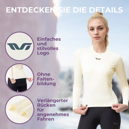 TVI Fahrrad Damen Thermounterwäsche Winter - Fahrradtrikot ROCKBROS - EU - NooMii