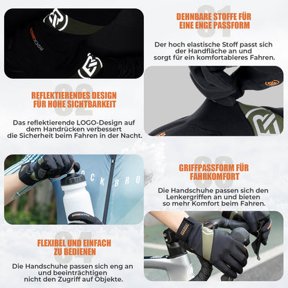 Winter Fahrradhandschuhe Touchscreen - fähig - Fahrradhandschuhe ROCKBROS - EU - NooMii