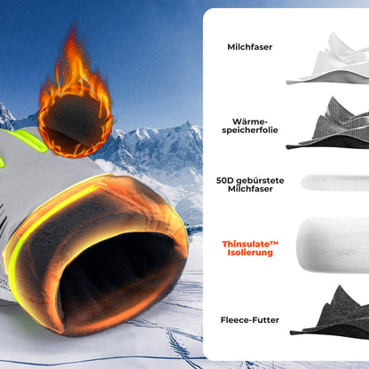 Winter Fahrradhandschuhe Touchscreen Warm Winddicht - Fahrradhandschuhe ROCKBROS - EU - NooMii