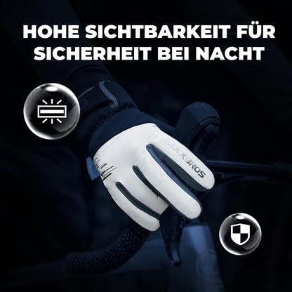 Winter Fahrradhandschuhe Touchscreen Warm Winddicht - Fahrradhandschuhe ROCKBROS - EU - NooMii