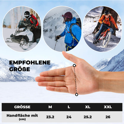 Winter Fahrradhandschuhe Touchscreen Warm Winddicht - Fahrradhandschuhe ROCKBROS - EU - NooMii